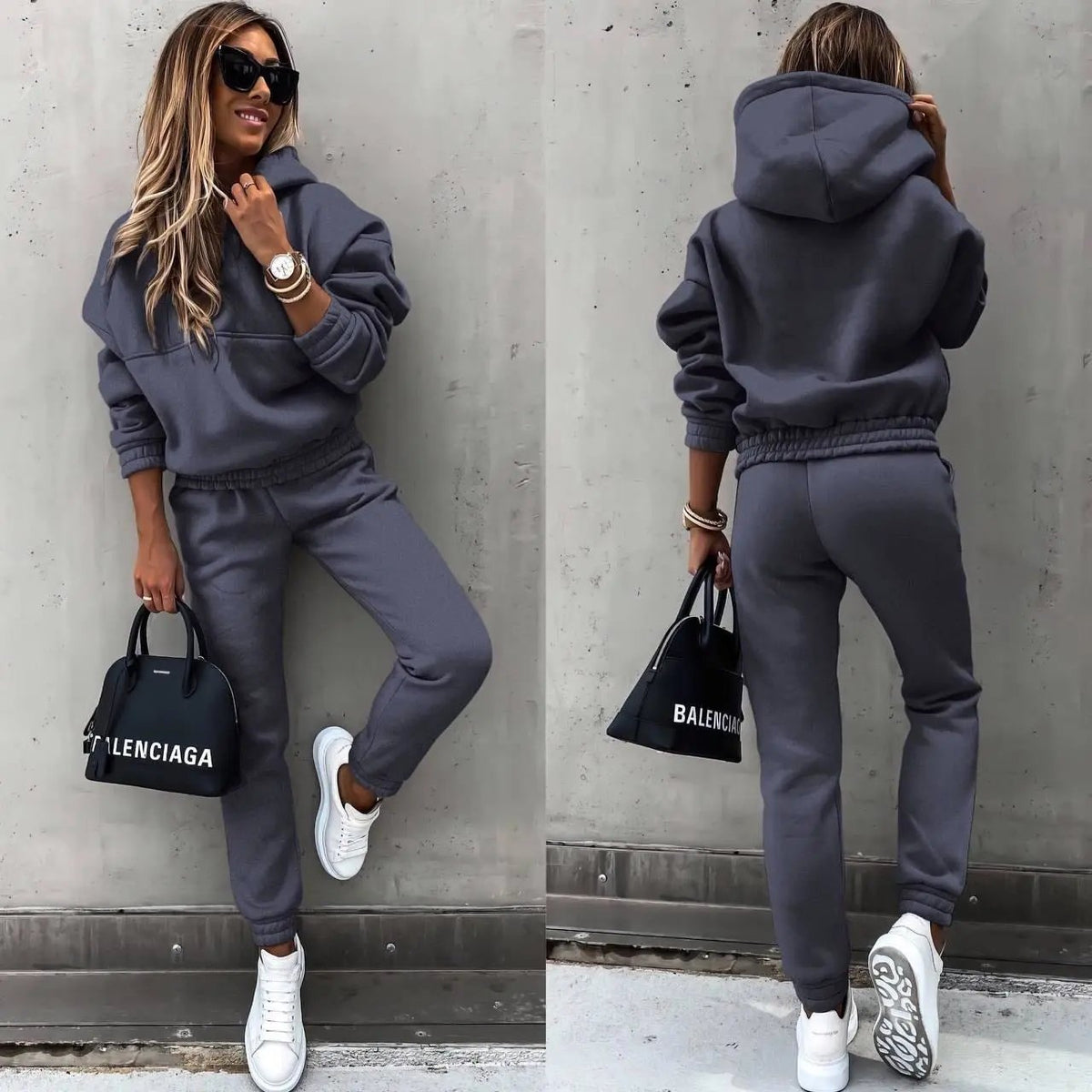 Women's Two Piece Set | Hooded & Relaxed Fit