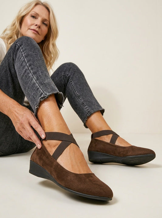 Women's Wedge Sandals | Slip-On & Stable Heel