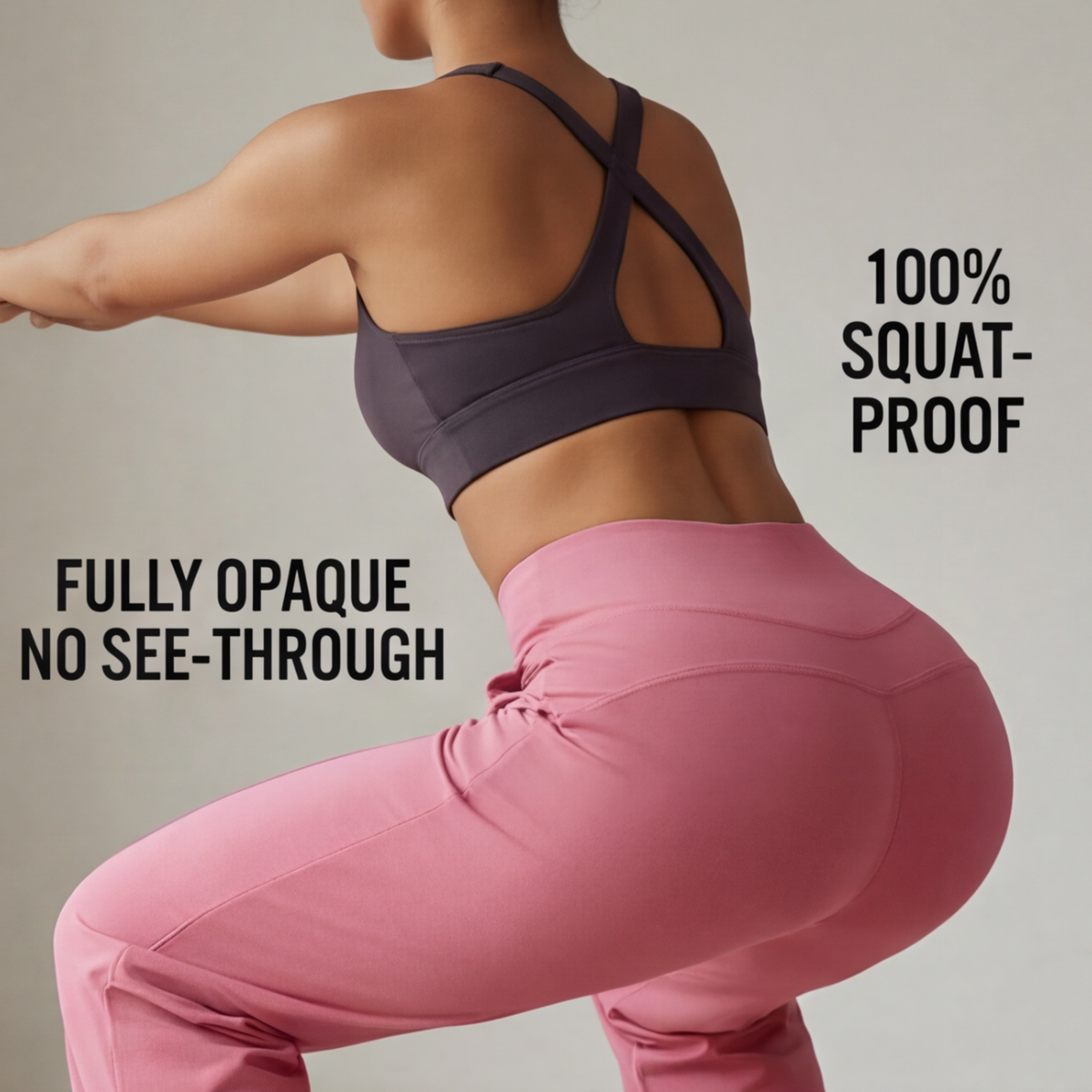 Women's Wide Leg Yoga Pants | Crossover Waist & Squat-Proof