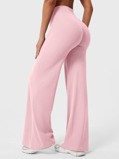 Women's Wide Leg Yoga Pants | High Waist & Sculpting Flare Fit
