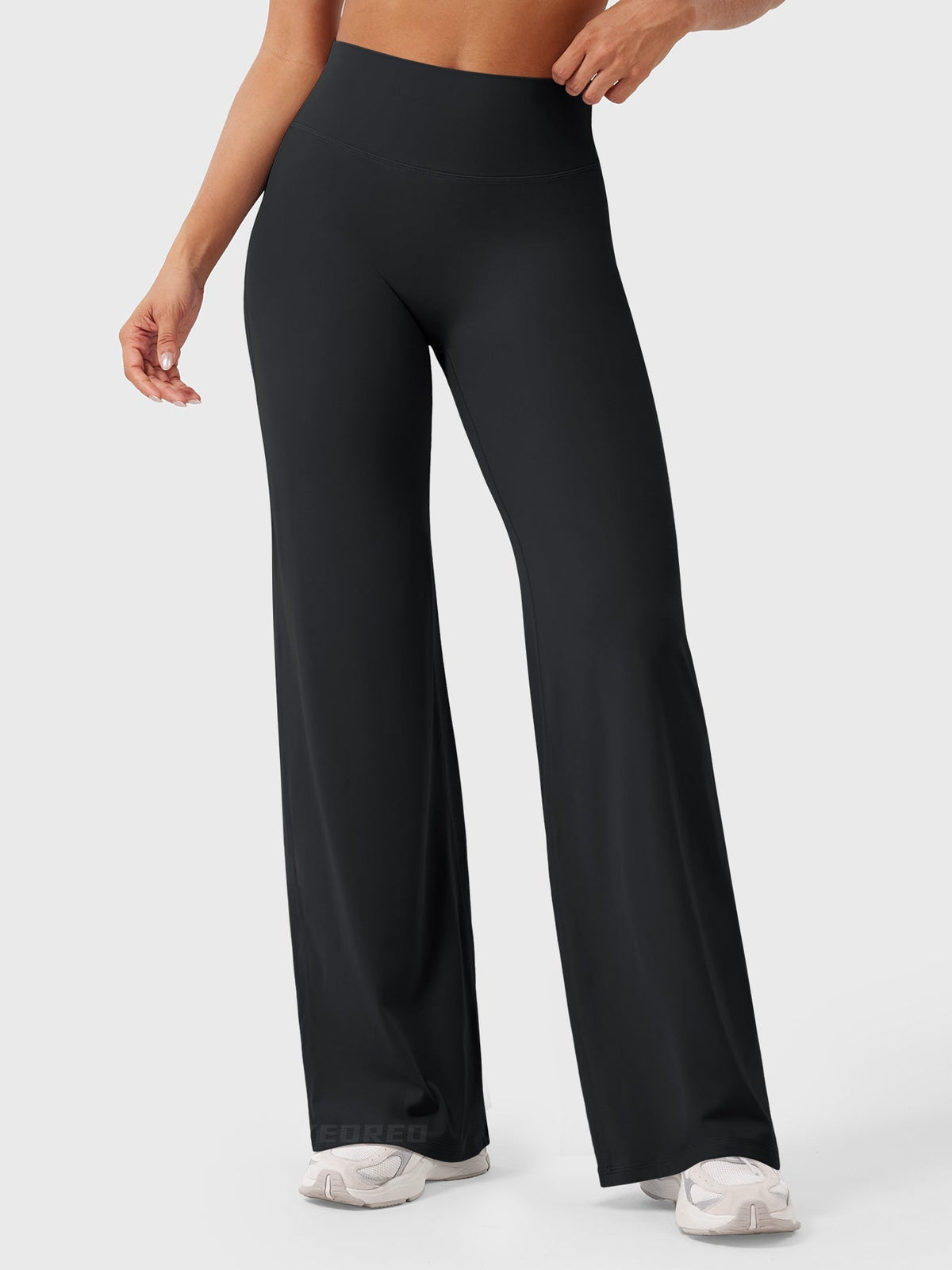 Women's Wide Leg Yoga Pants | High Waist & Sculpting Flare Fit