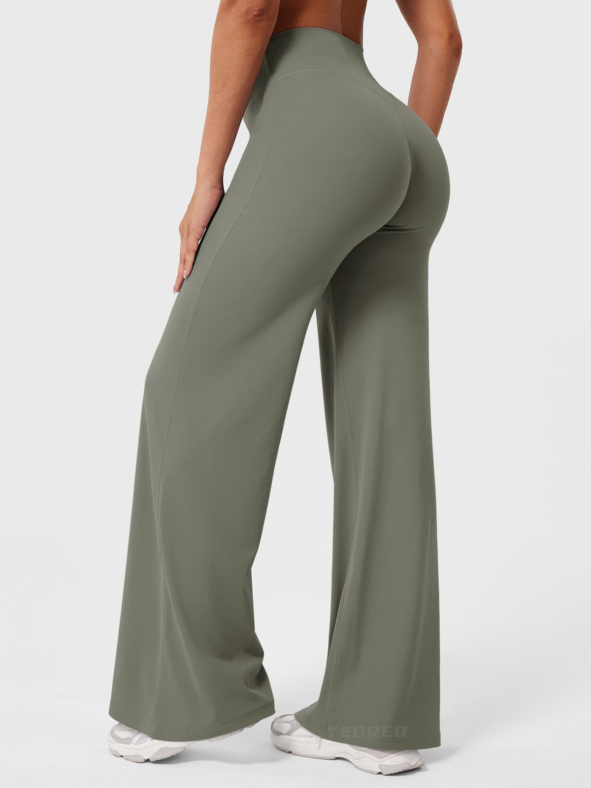 Women's Wide Leg Yoga Pants | High Waist & Sculpting Flare Fit