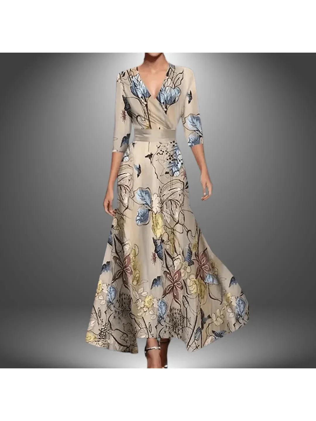 Women's Wrap Dress | Floral Print & Figure-Flattering Feminine Fit