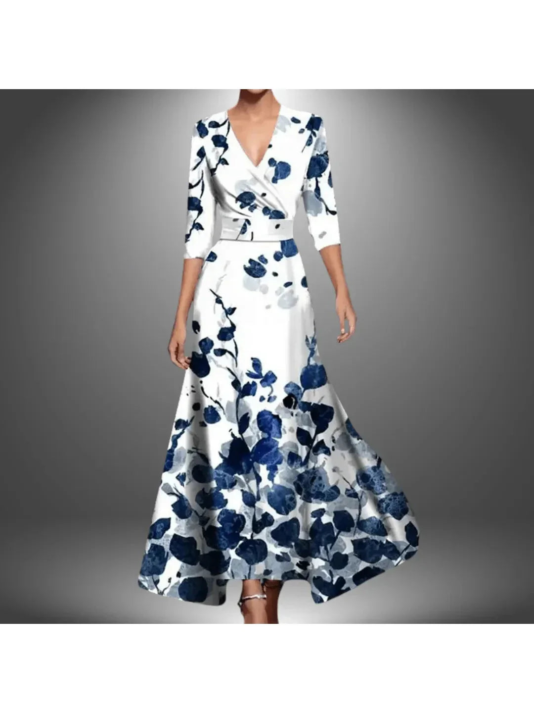 Women's Wrap Dress | Floral Print & Figure-Flattering Feminine Fit