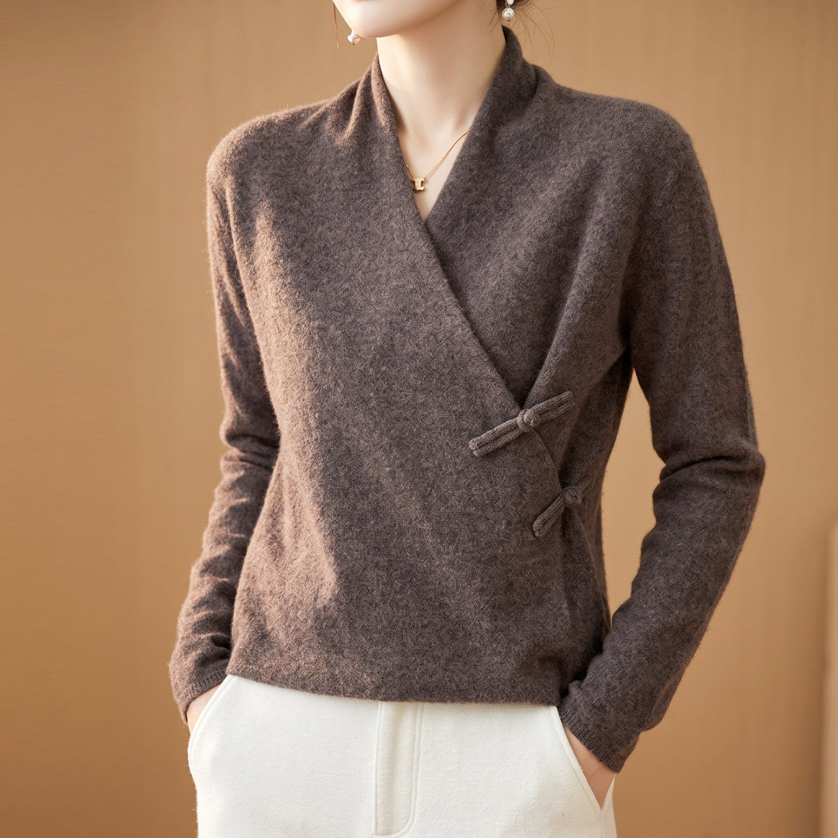 Women's Wrap Sweater | Soft Warmth & All-Day Comfort