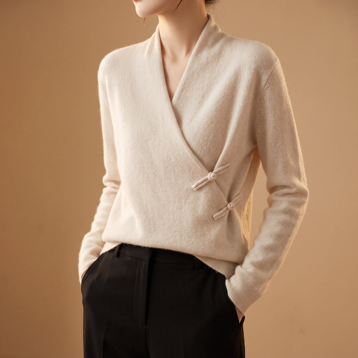 Women's Wrap Sweater | Soft Warmth & All-Day Comfort