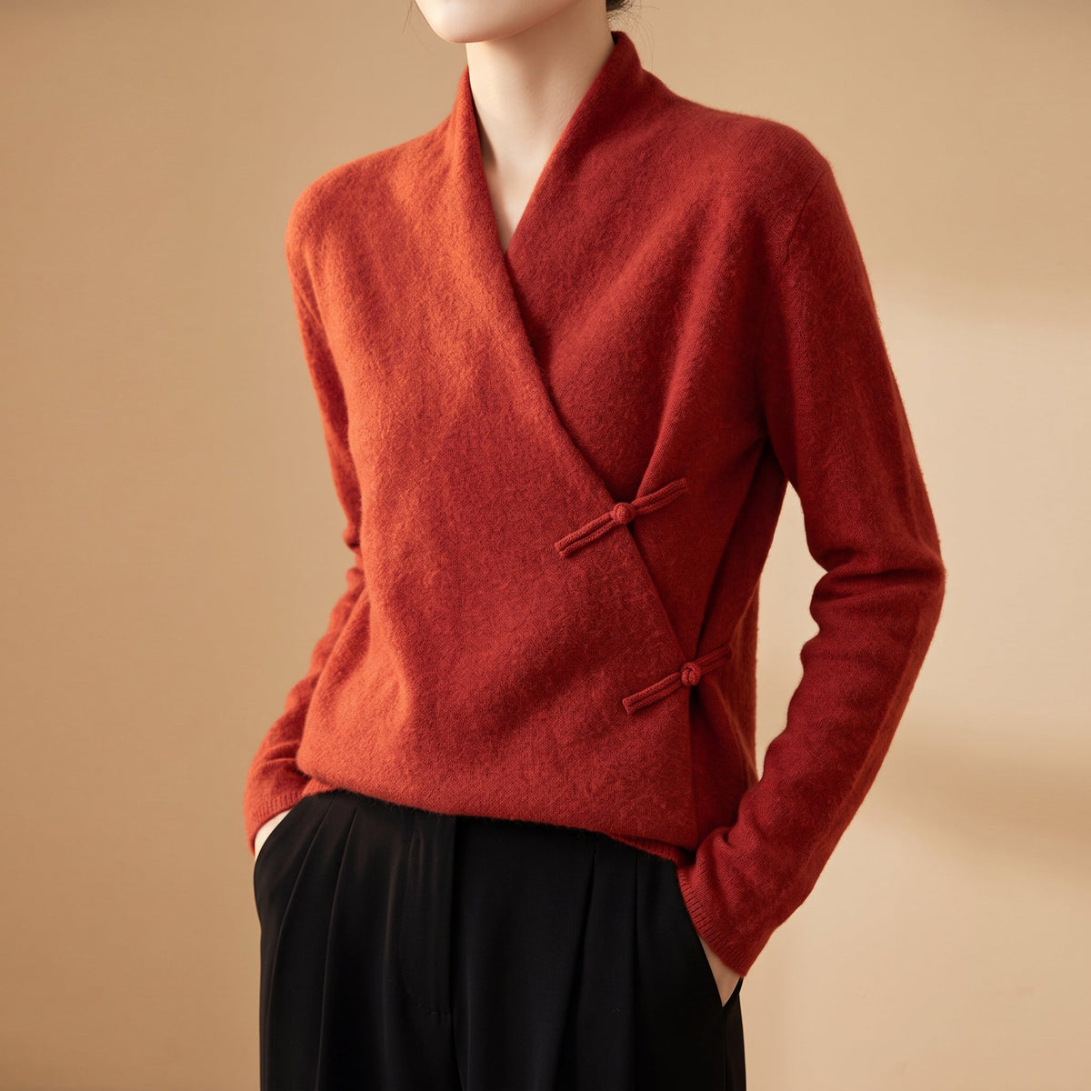 Women's Wrap Sweater | Soft Warmth & All-Day Comfort