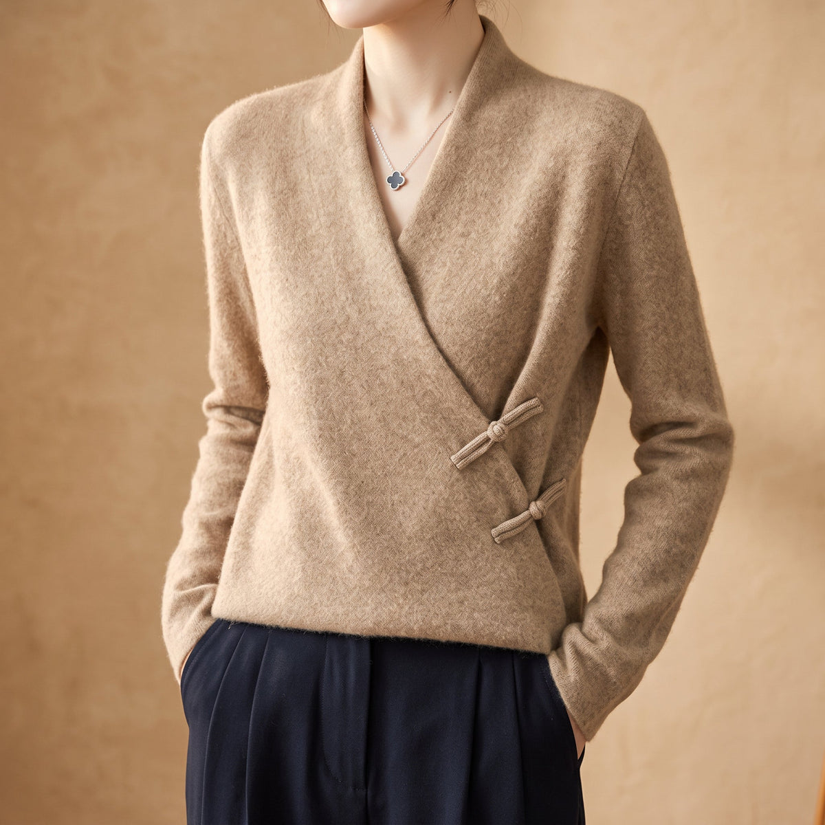 Women's Wrap Sweater | Soft Warmth & All-Day Comfort