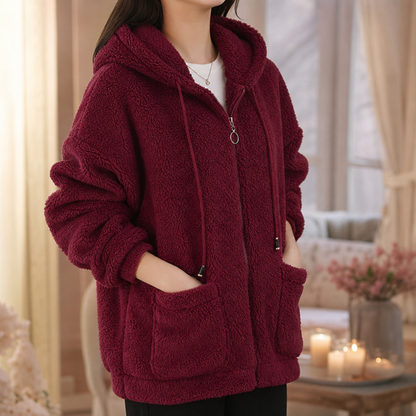 Women's Zip-Up Hoodie | Oversized & Warm