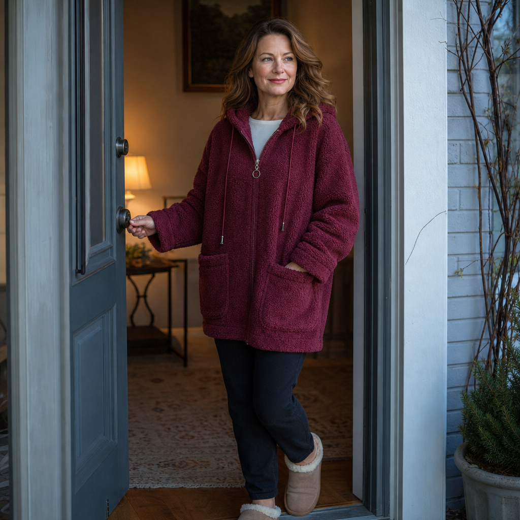 Women's Zip-Up Hoodie | Oversized & Warm