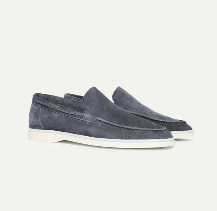 Xavier Suede Slip-On Shoes for Stylish Occasions