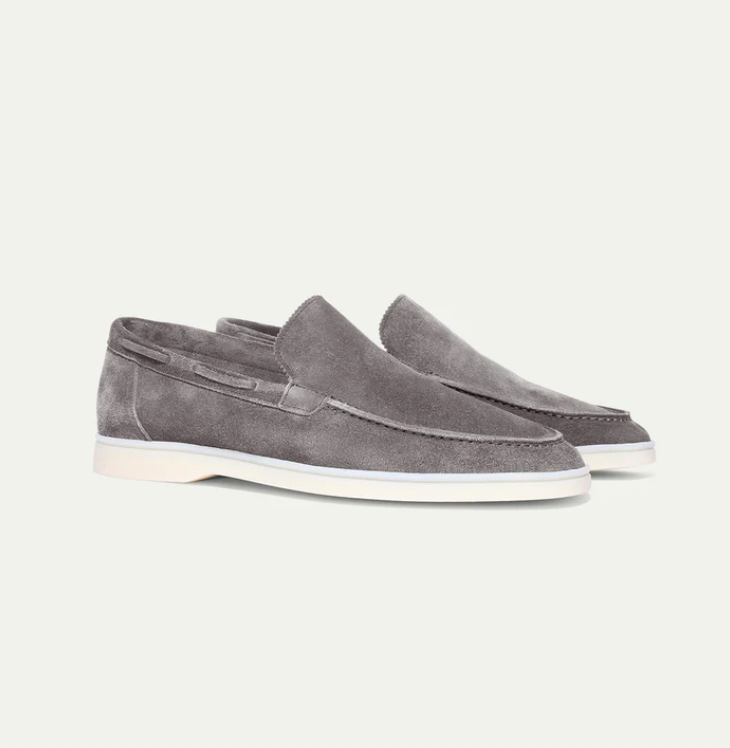 Xavier Suede Slip-On Shoes for Stylish Occasions