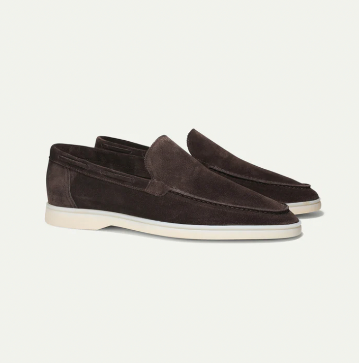 Xavier Suede Slip-On Shoes for Stylish Occasions