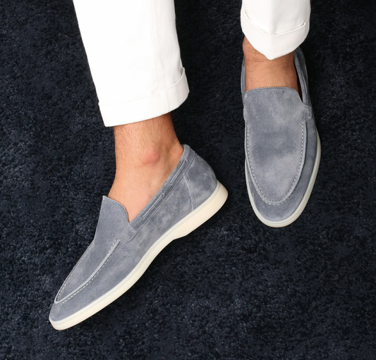 Xavier Suede Slip-On Shoes for Stylish Occasions