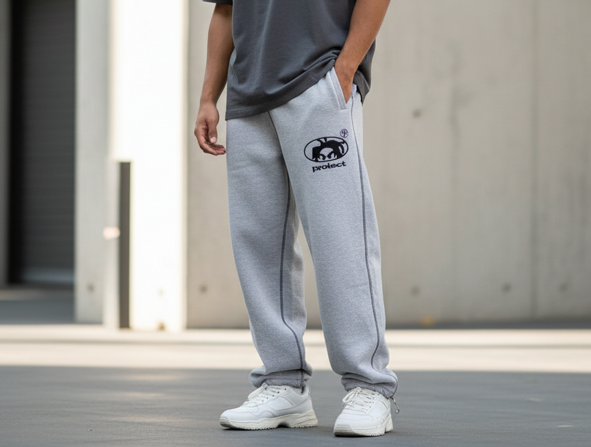 Y2K Retro Stripe Baggy Jogging Pants – Unisex Harajuku Streetwear 0