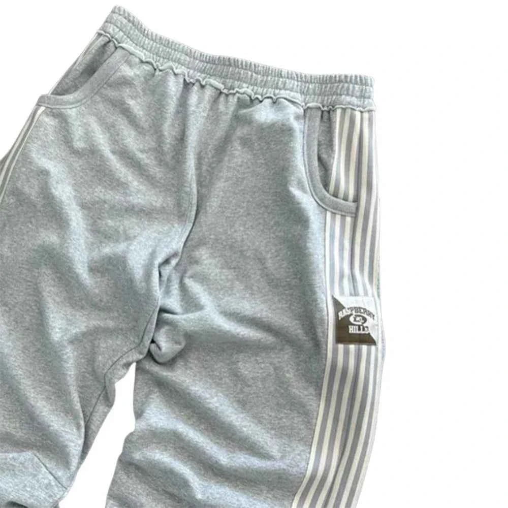 Y2K Retro Stripe Baggy Jogging Pants – Unisex Harajuku Streetwear 3