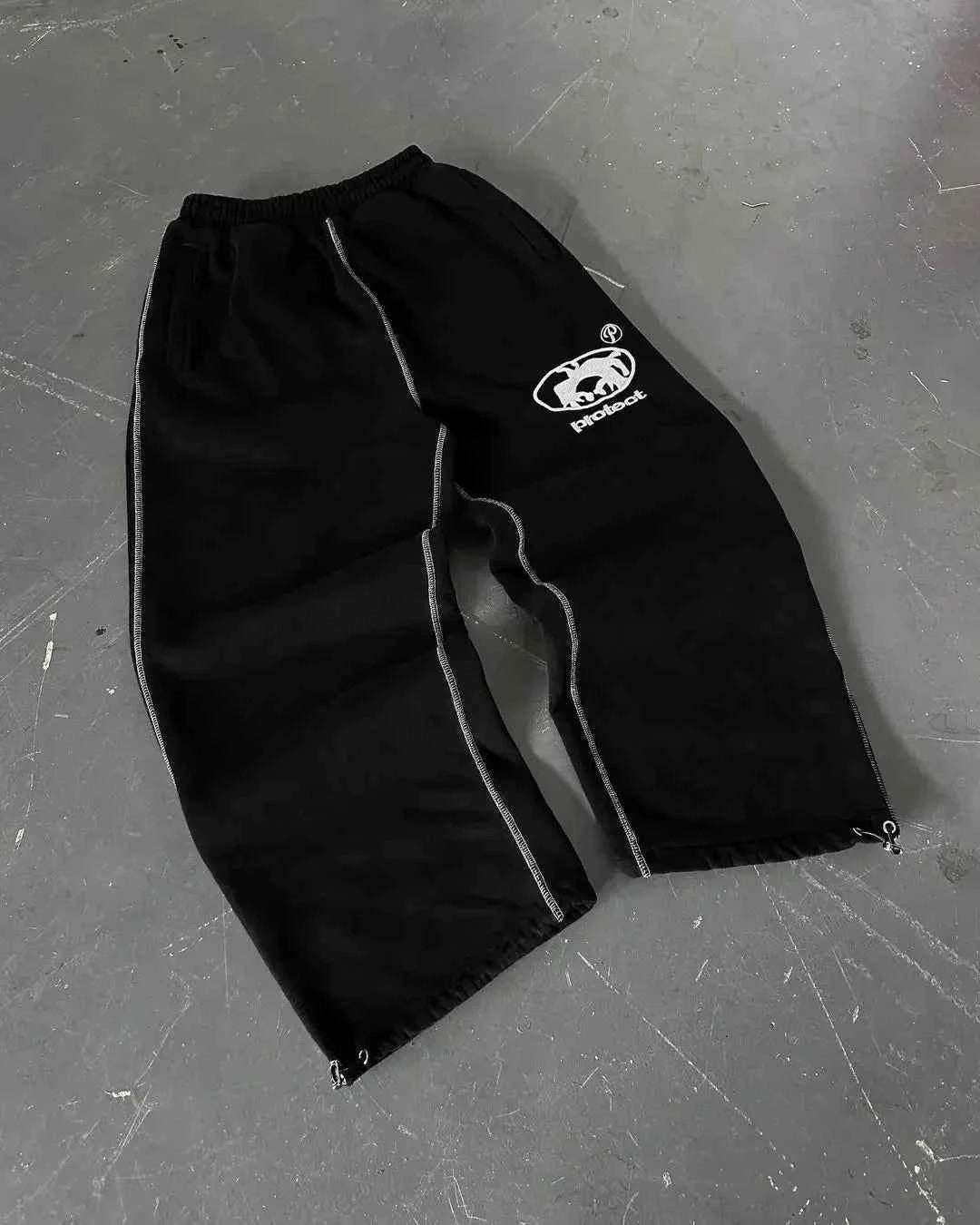 Y2K Retro Stripe Baggy Jogging Pants – Unisex Harajuku Streetwear 6