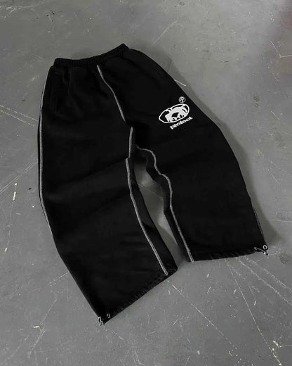 Y2K Retro Stripe Baggy Jogging Pants – Unisex Harajuku Streetwear 6