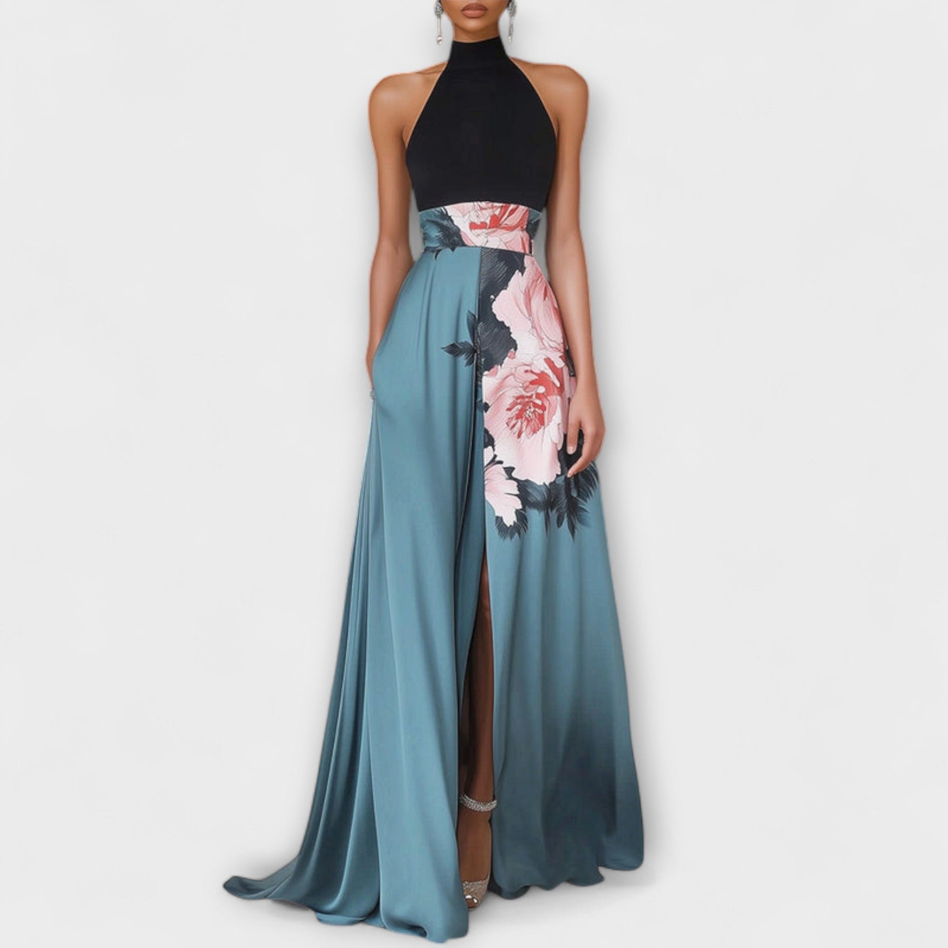 Floral A-Line Maxi Dress for Any Occasion