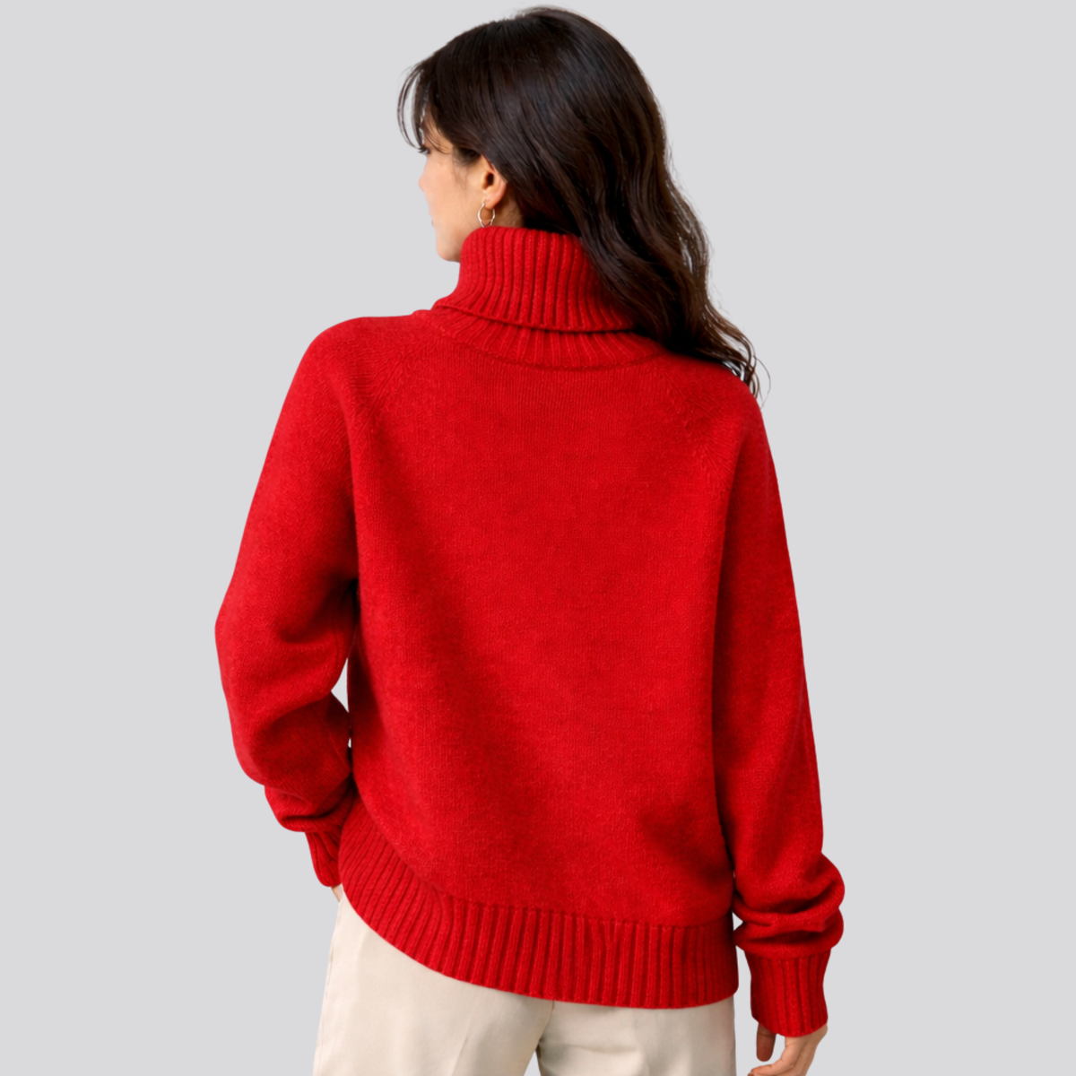 Women's Turtleneck Jumper | Lightweight Warmth & Soft Comfort 11