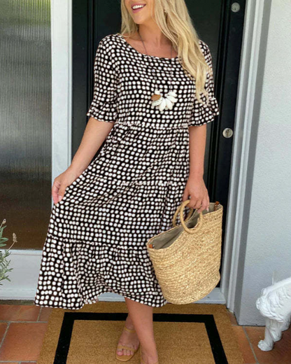 Zora Sable Midi Dress for Any Occasion