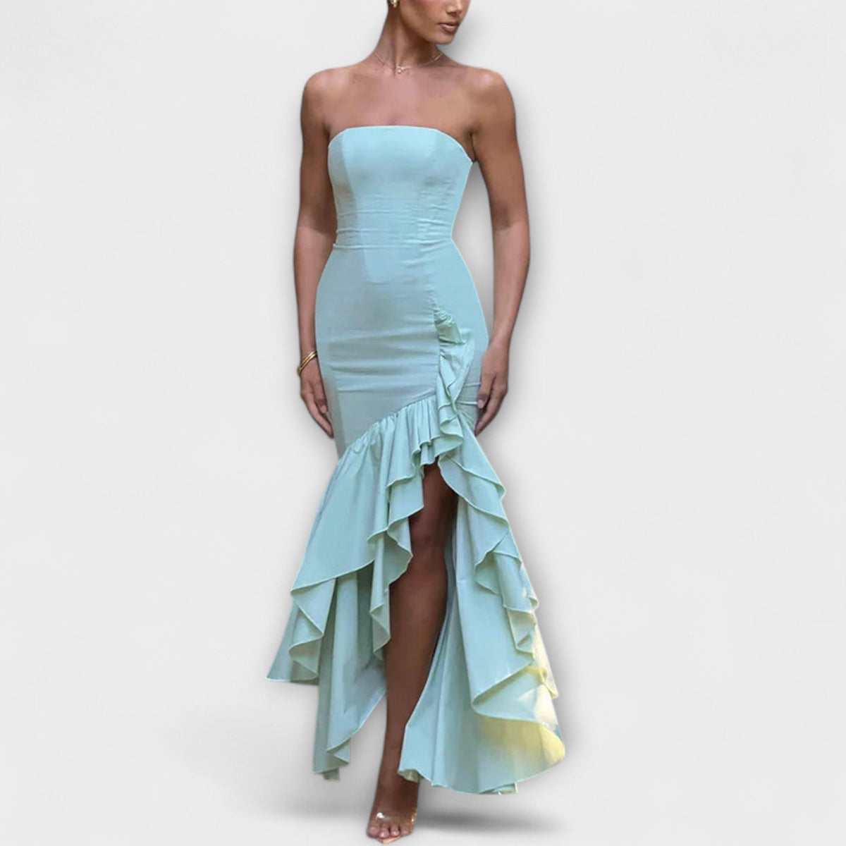 Zuri Off-Shoulder Maxi Dress for Chic Events