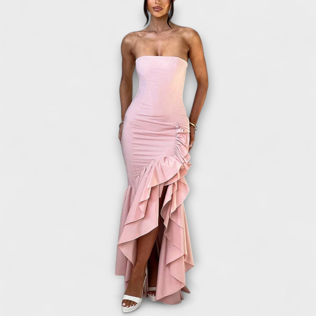 Zuri Off-Shoulder Maxi Dress for Chic Events