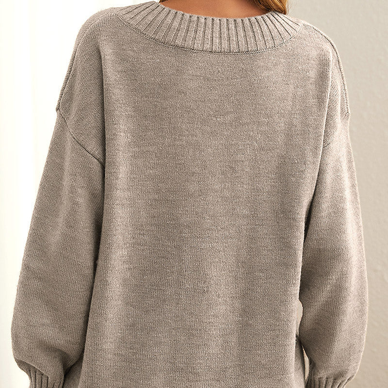Women's V-Neck Sweater | Soft & Warm 4