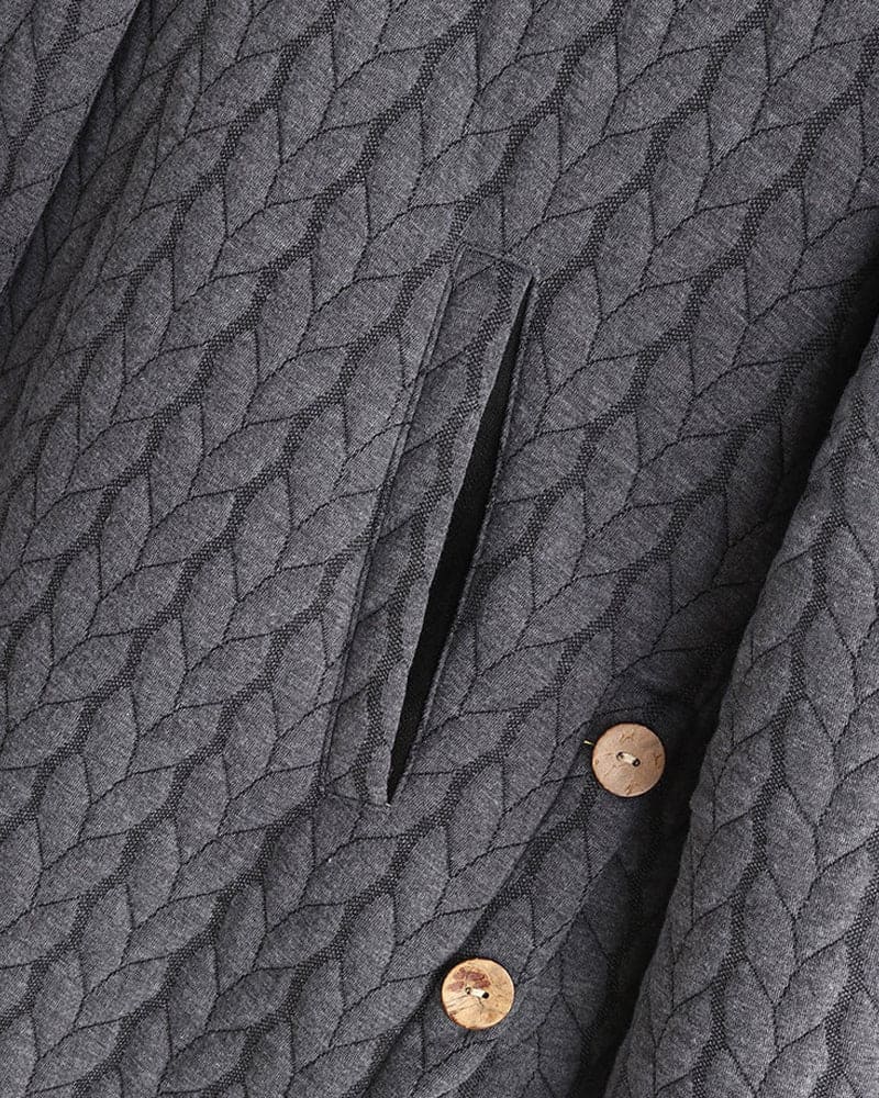 Women's Hooded Jacket | Adjustable Hood & Easy Button-Up 8