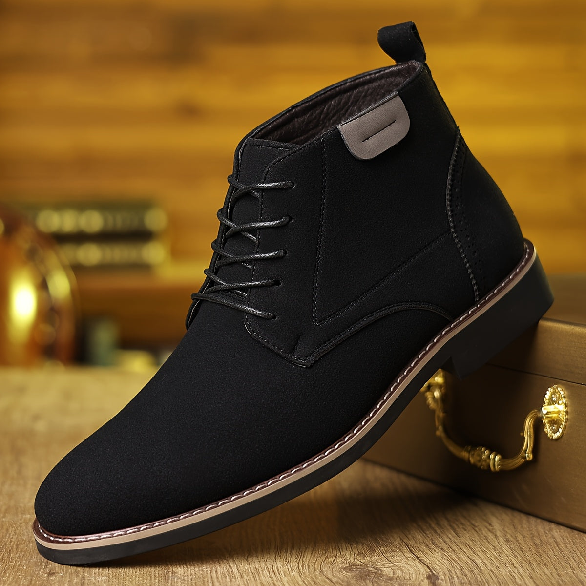 Abraham | Refined Lace-Up Ankle Boots