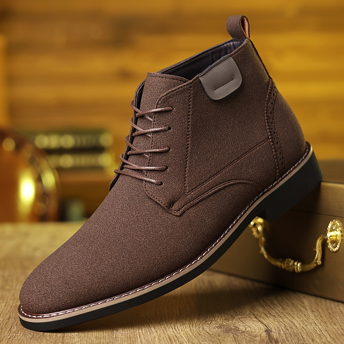 Abraham | Refined Lace-Up Ankle Boots