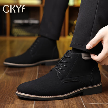 Abraham | Refined Lace-Up Ankle Boots
