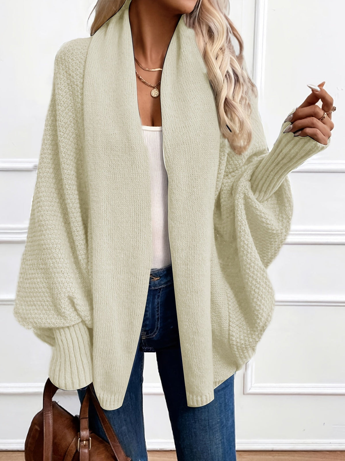 Women's Shawl-Collar Cardigan | Relaxed Fit & Comfort 6