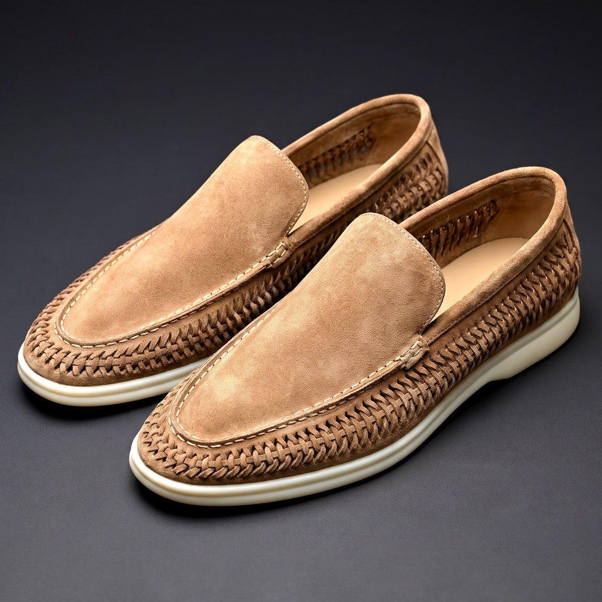 Men's Woven Loafers | Breathable & All-Day Comfort 1