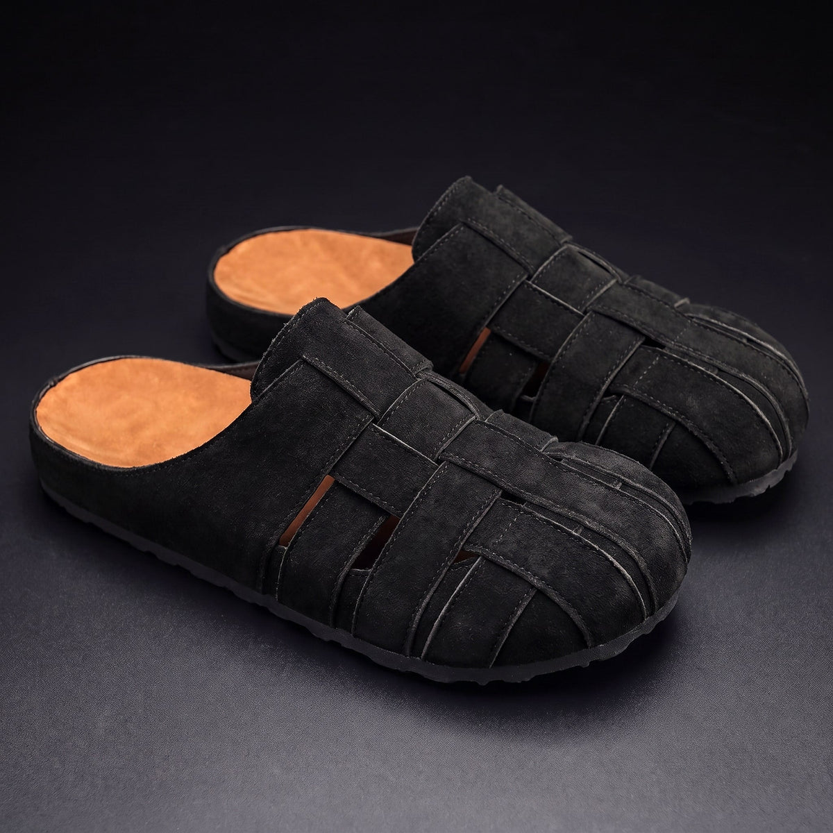 Women's Woven Clogs Cushioned Footbed Slip On Sandals 5