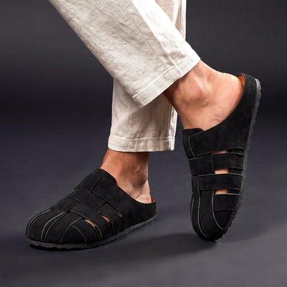 Women's Woven Clogs Cushioned Footbed Slip On Sandals 6