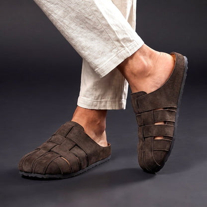 Women's Woven Clogs Cushioned Footbed Slip On Sandals 8