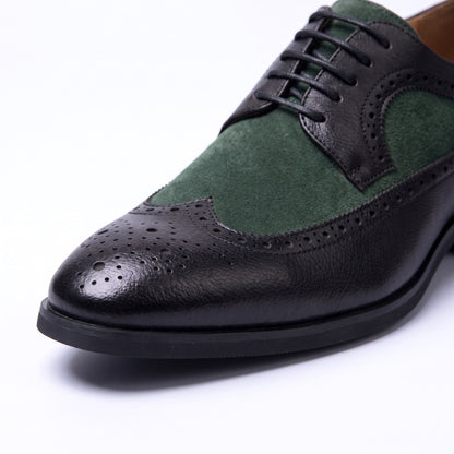 Men's Wingtip Derby Shoes Brogue Oxford Cushioned Insole 7