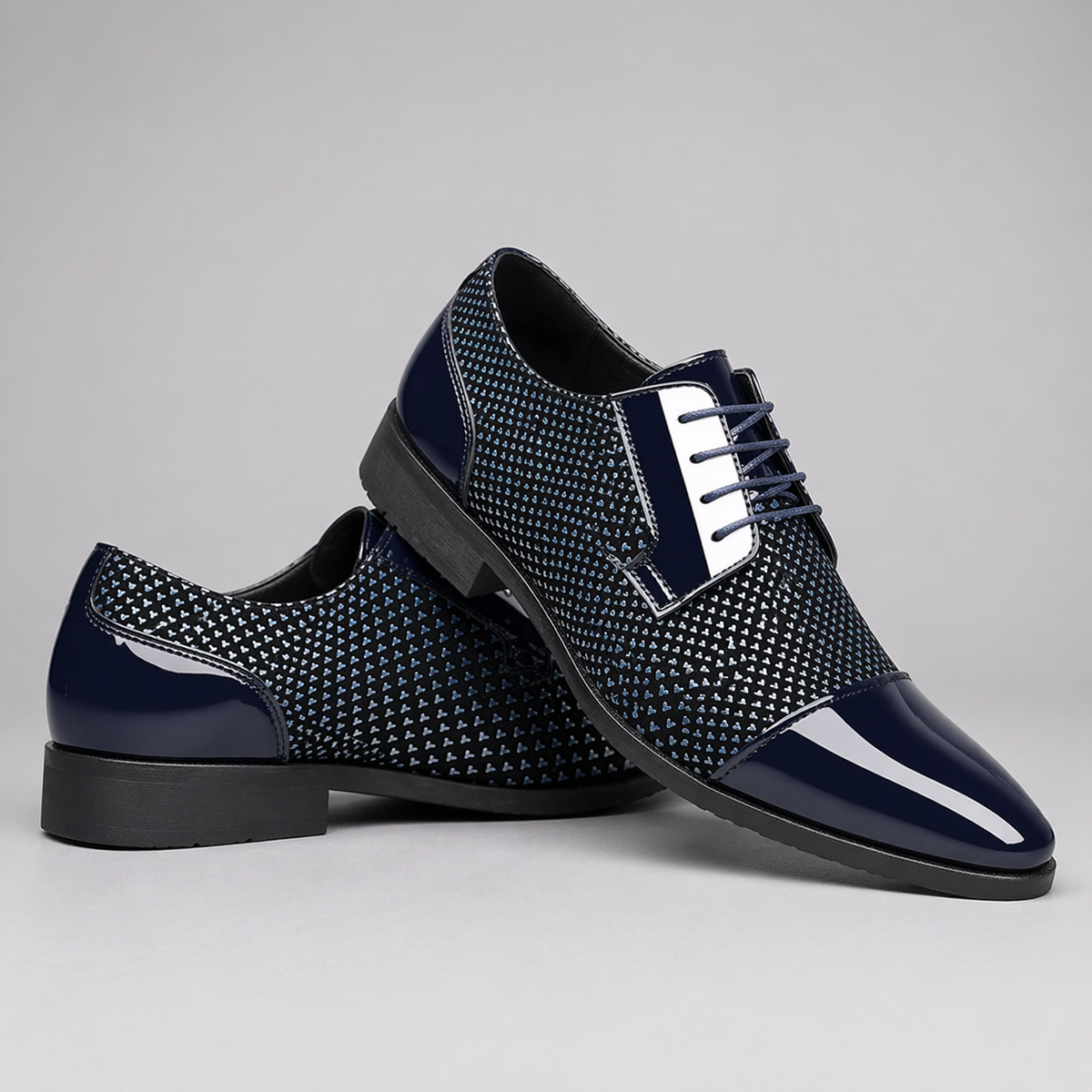 Men's Pointed Toe Oxford Shoes Lace Up Formal Footwear 6