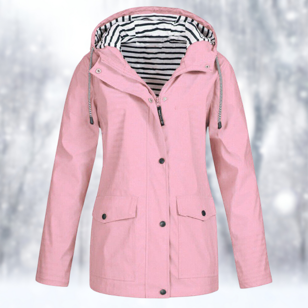 Women's Hooded Longline Coat | Oversized Fit & Roomy Pockets 4