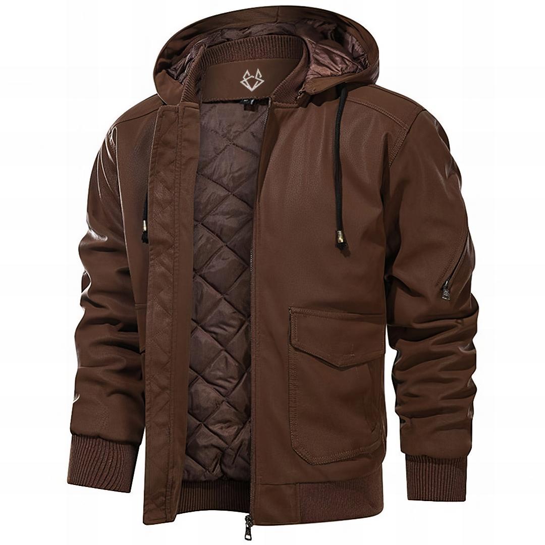Men's Padded Jacket | Hooded & Insulated for Winter 2