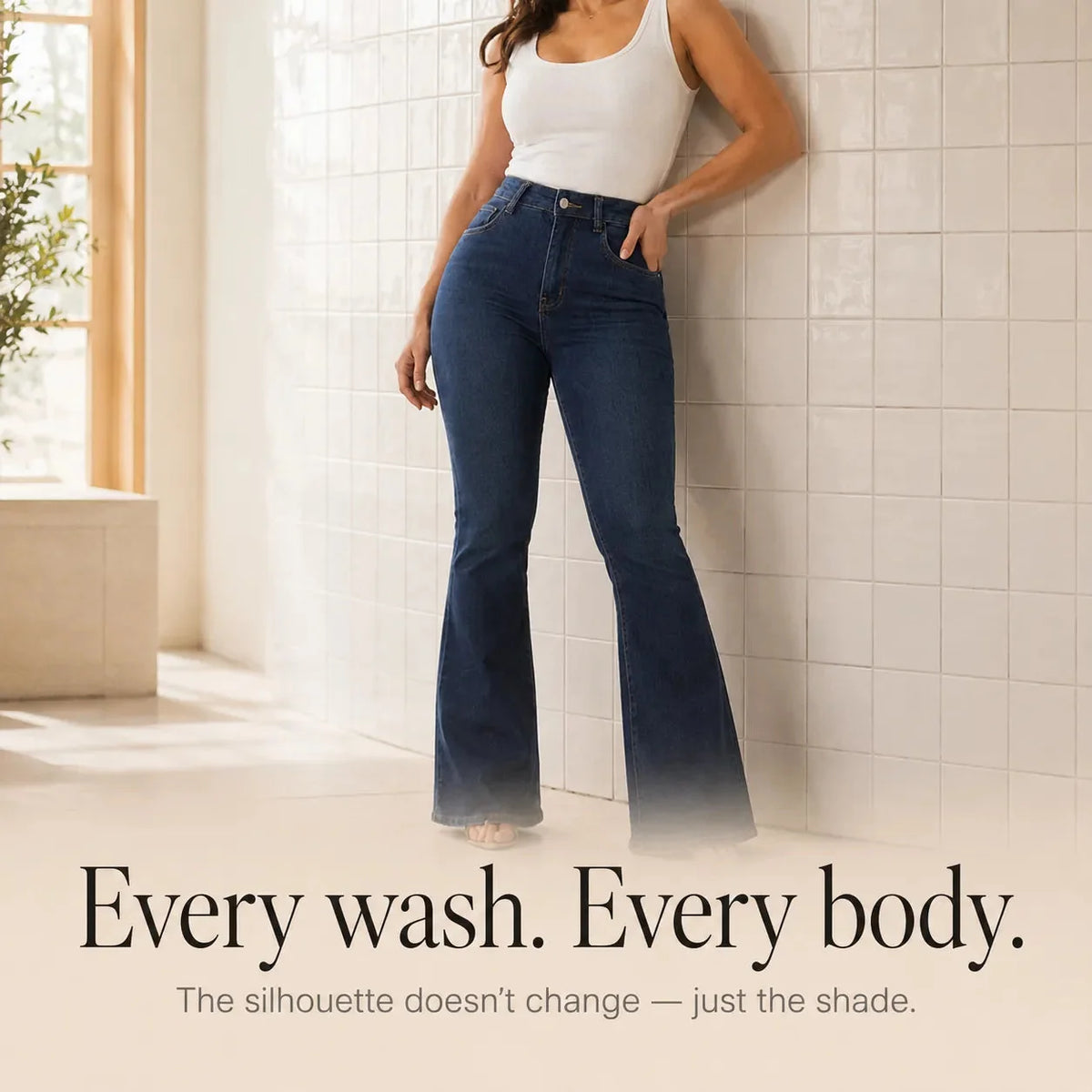 Women's High Waist Flare Jeans | Butt-Lifting & Stretch Fit 10