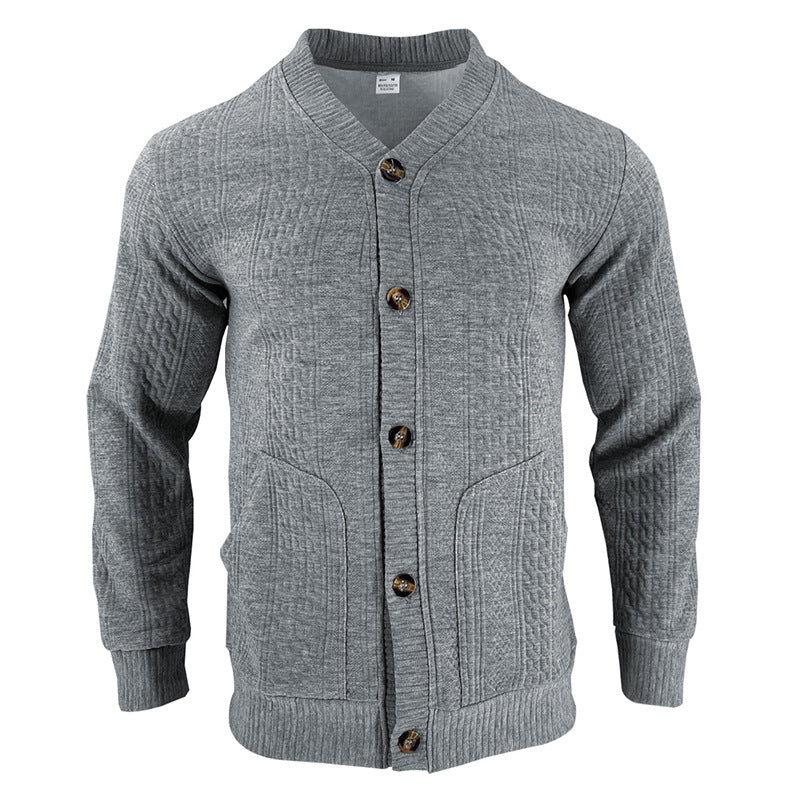 Men's Cable Knit Cardigan | Button-Up Warmth 9
