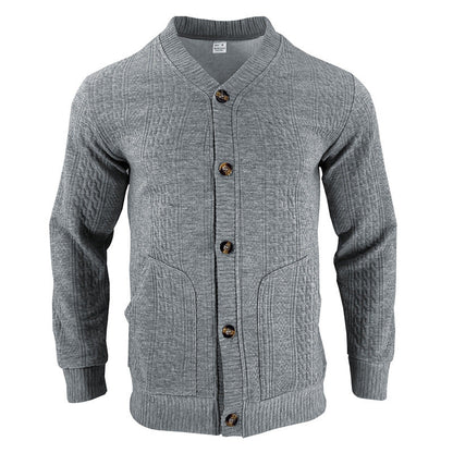 Men's Cable Knit Cardigan | Button-Up Warmth 9