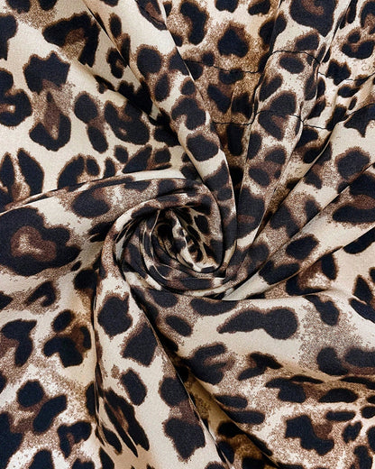 Women's Reversible Hooded Coat | Leopard Print & Cosy Warmth 9