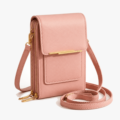 Women's Touch-Through Crossbody Bag | Phone Access Without Unzipping 11