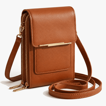 Women's Touch-Through Crossbody Bag | Phone Access Without Unzipping 12