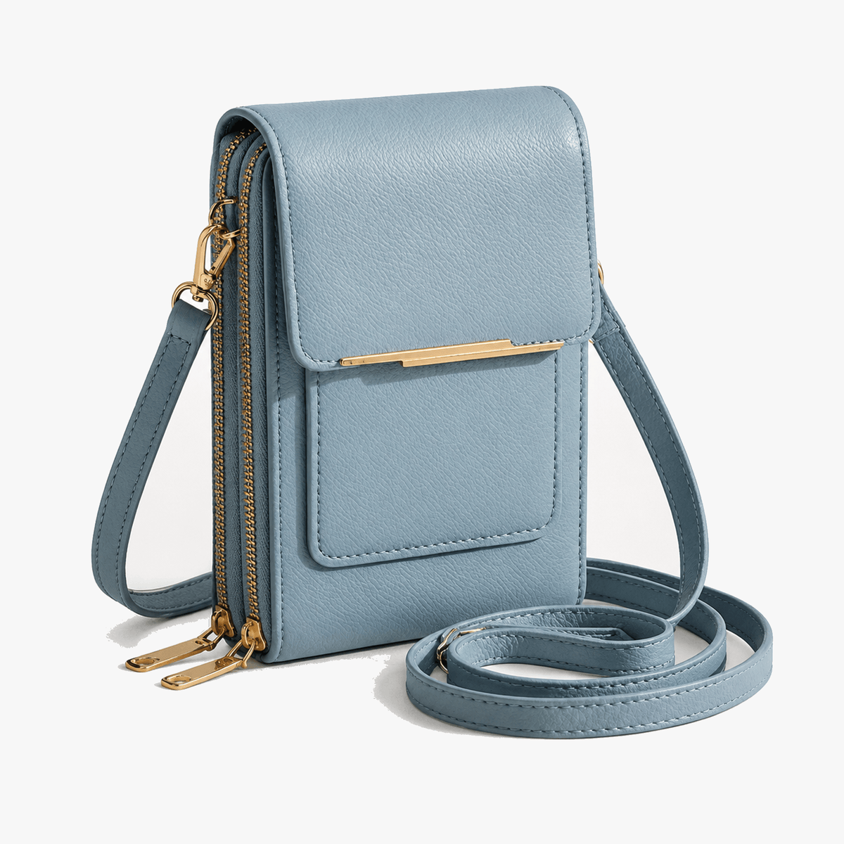 Women's Touch-Through Crossbody Bag | Phone Access Without Unzipping 13