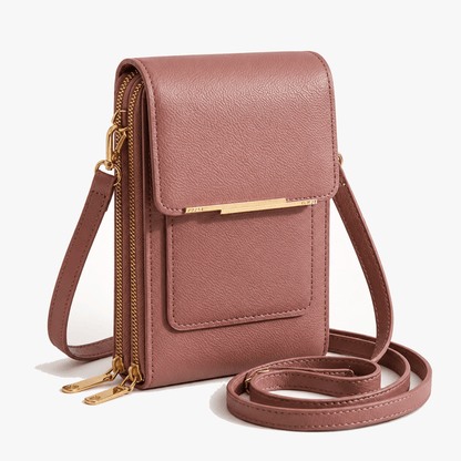 Women's Touch-Through Crossbody Bag | Phone Access Without Unzipping 14