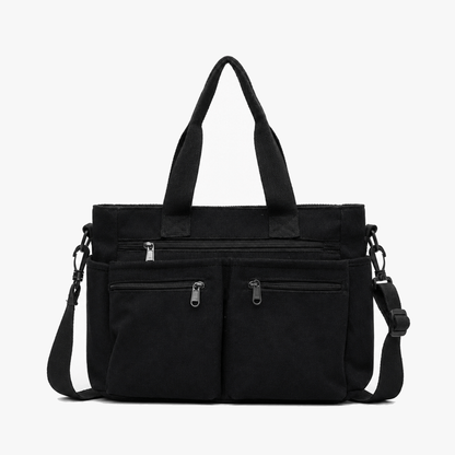 Women's Shoulder Bag | Multi-Pocket & Crossbody Strap 9
